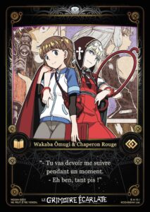 Carte Noeve Grafx - Manga le grimoire écarlate - NG064-GE03