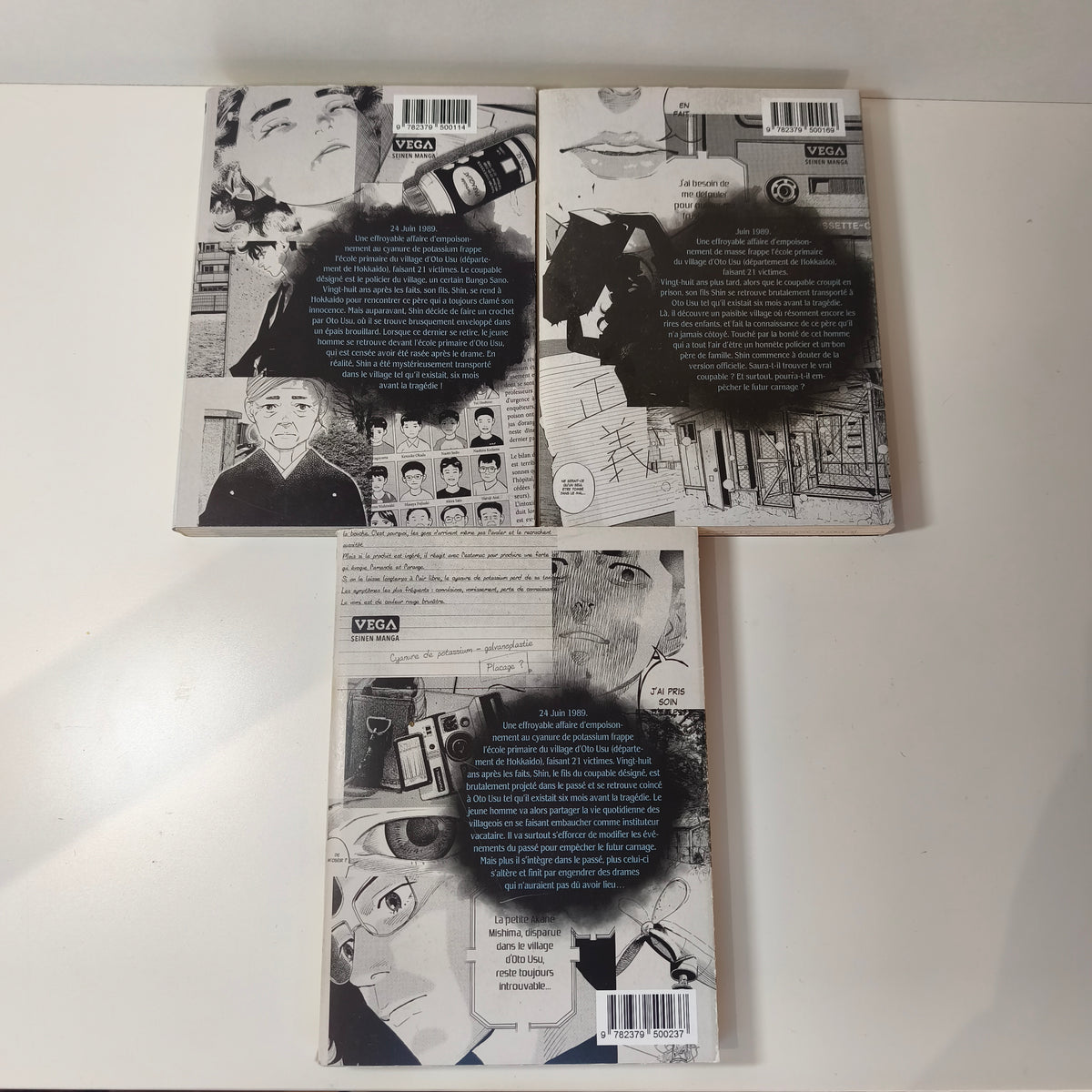 Manga - la bateau de Thésée - Tomes 1 à 3