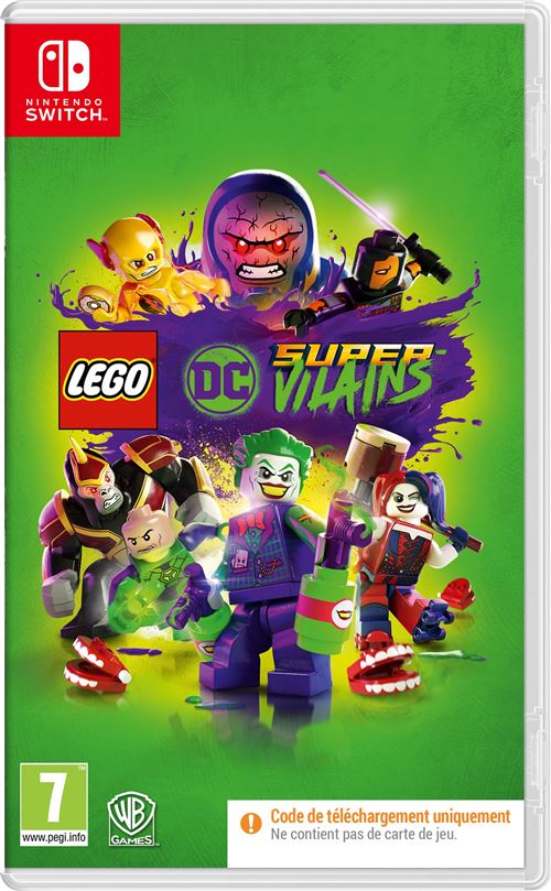 Switch - Jeu Lego DC Super vilains ( code de téléchargement )