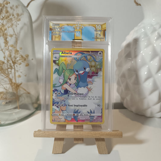 Pokémon - Carte Altaria Tempête argentée - Collectaura 10 ( Gem Mint )