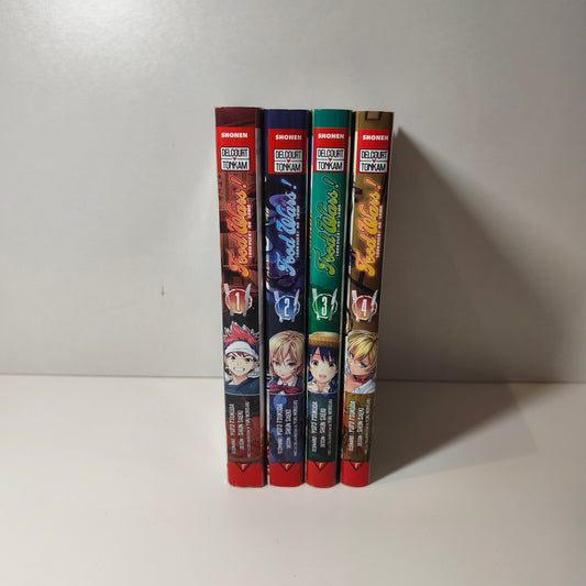 Manga - Food wars - Tomes 1 à 4