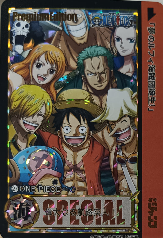 Carte Prism - Manga One piece - Collection 2015 - Weekly Jump