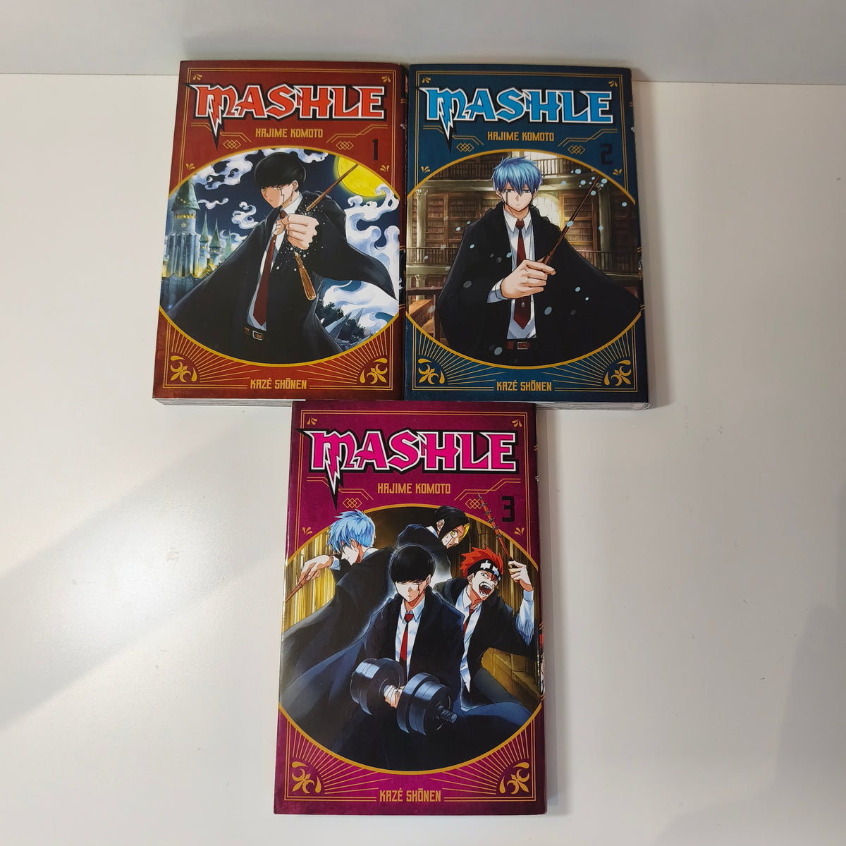 Manga - mashle - Tomes 1 à 3