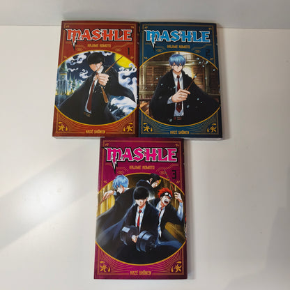 Manga - mashle - Tomes 1 à 3