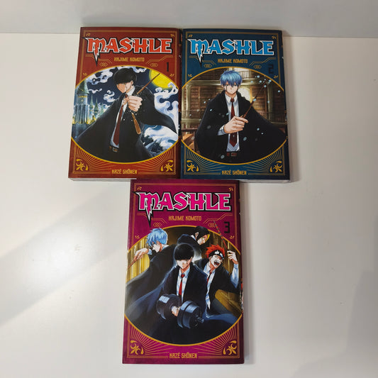 Manga - mashle - Tomes 1 à 3