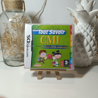 DS - Jeu - Tout savoir CM1