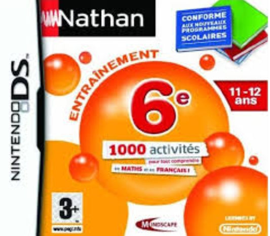 DS - Jeu - Nathan entraînement 6eme