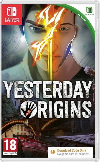 Switch - Jeu Yesterday origins ( code de téléchargement )