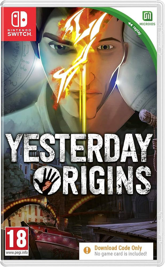 Switch - Jeu Yesterday origins ( code de téléchargement )