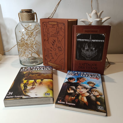 Manga - L'Attaque des Titans - Tome 34 Coffret Collector