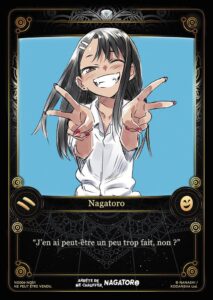 Carte Noeve Grafx - Manga Arrête de me chauffer nagatoro - NG006-NG01