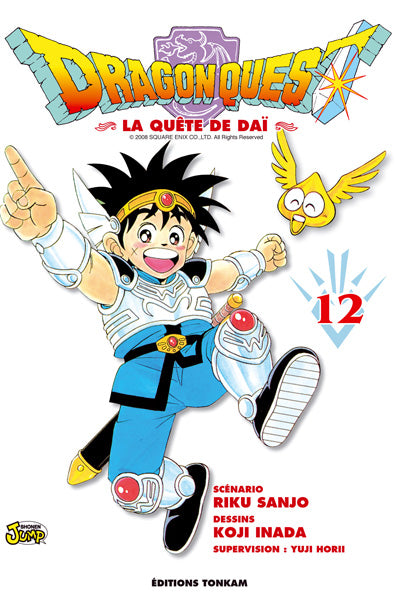 Manga - Dragon quest la quête de Daï - Tome 12