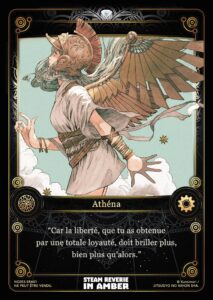 Carte Noeve Grafx - Manga Steam rêverie in amber - NG053-SRA01