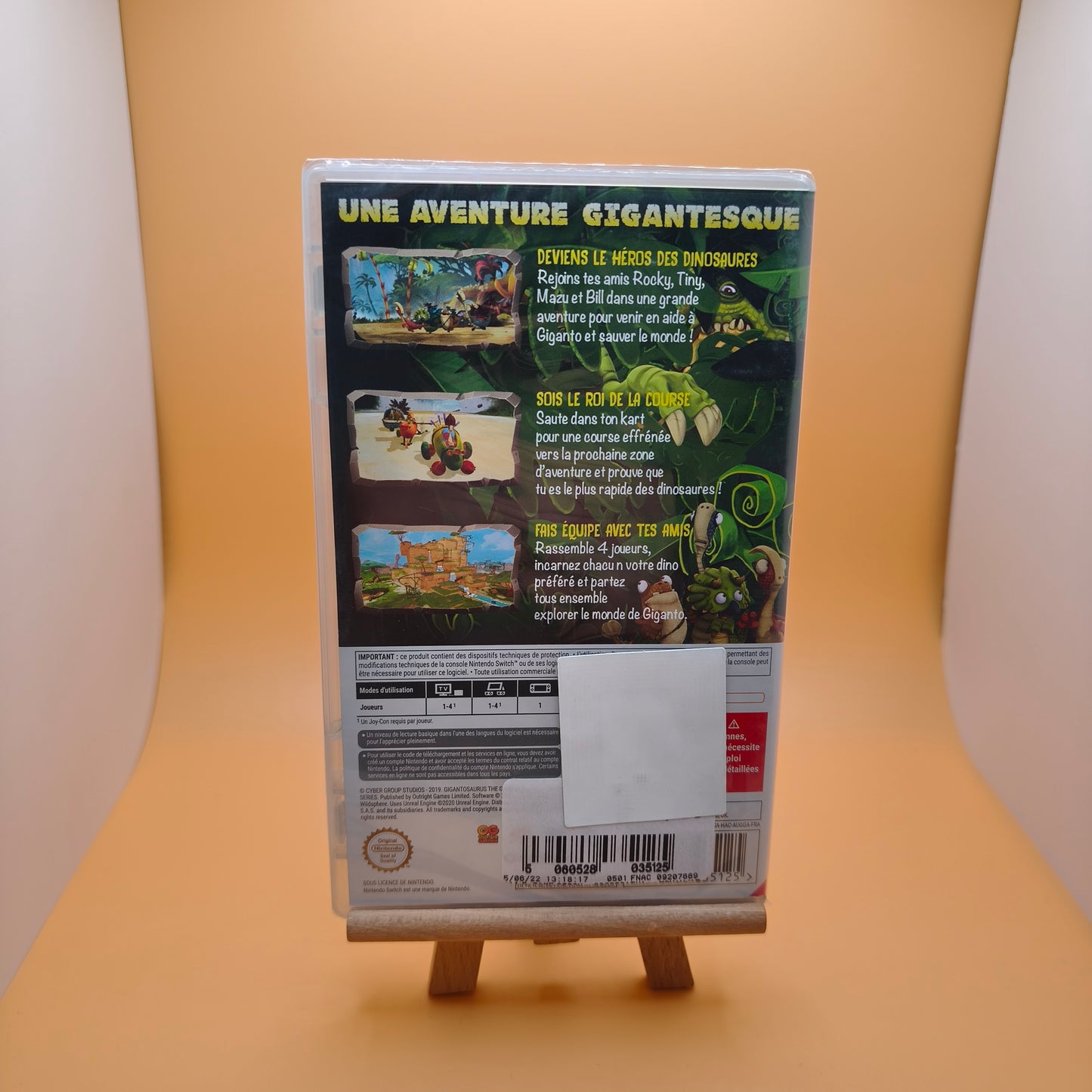 Switch - Jeu gigantosaurus ( code de téléchargement )
