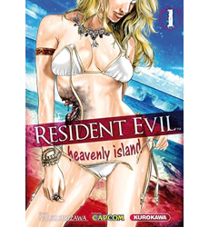 Manga - Résident evil heavenly island - Tome 1