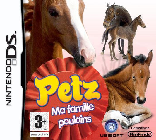DS - Jeu - Petz ma famille poulains