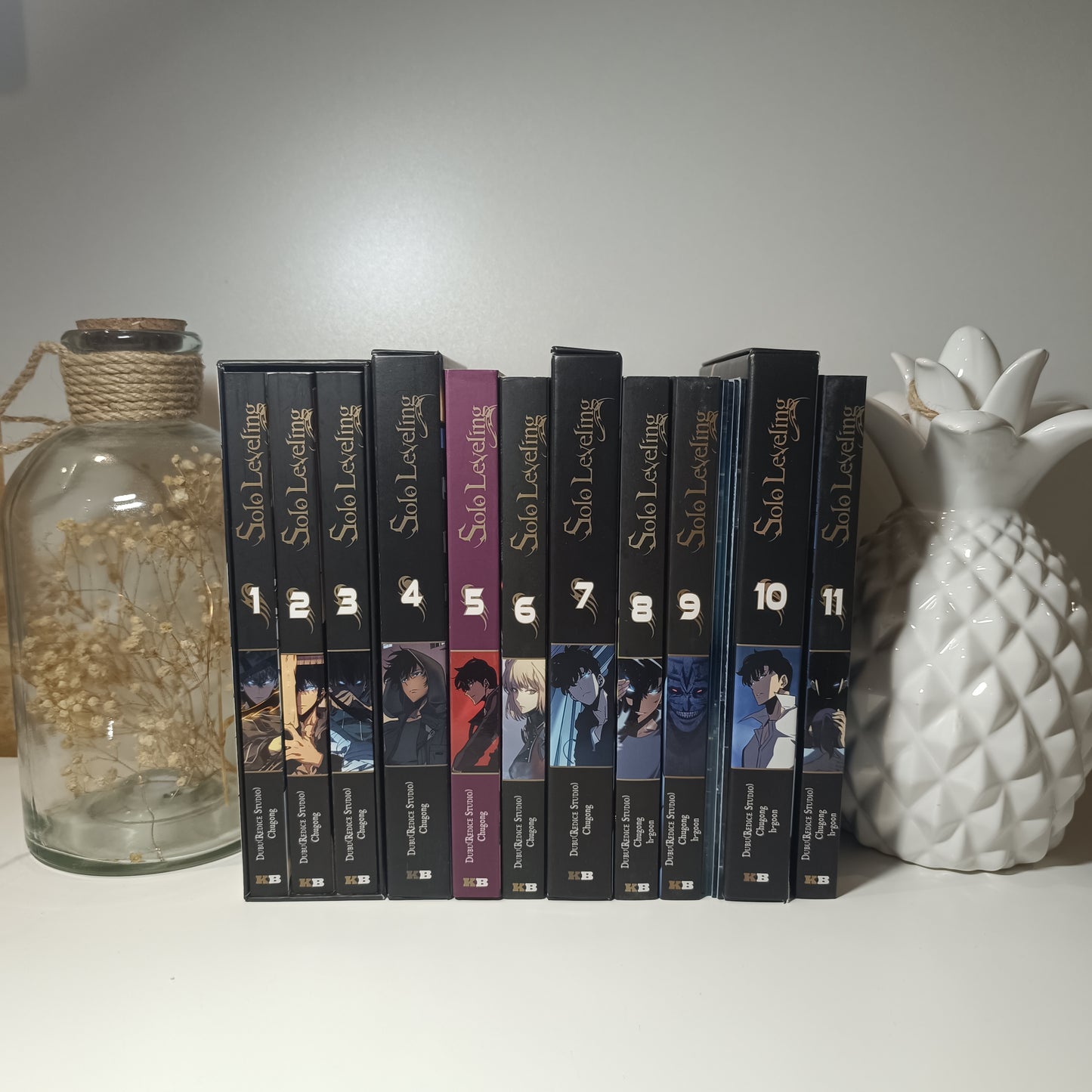 Manga - Solo Leveling - Tomes 1 à 11 dont collector