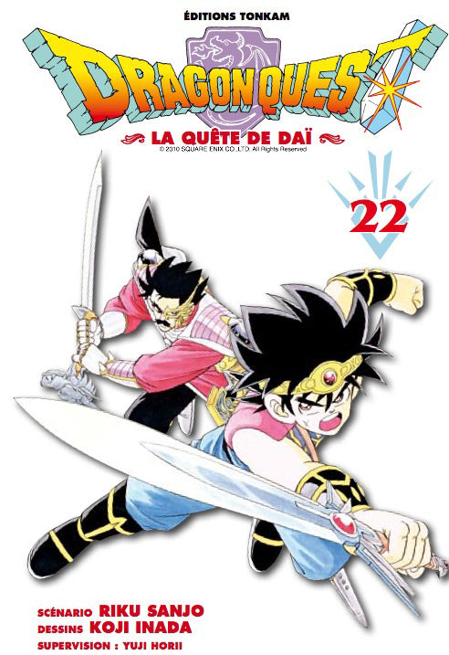 Manga - Dragon quest la quête de Daï - Tome 22