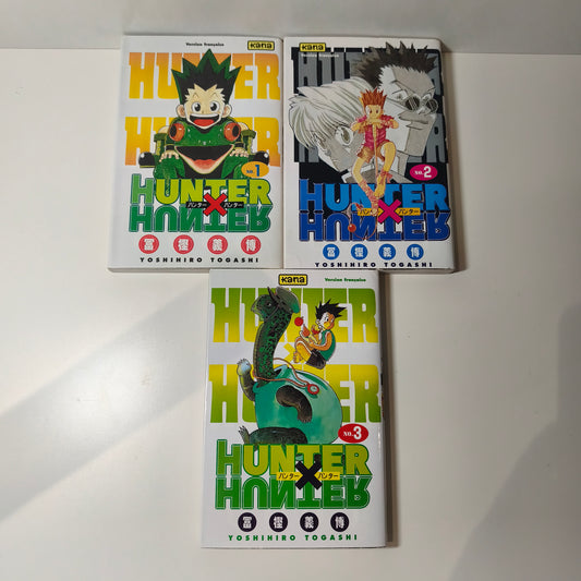 Manga - Hunter x Hunter - Tomes 1 à 3