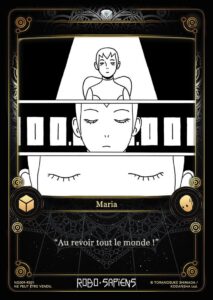 Carte Noeve Grafx - Manga Robo-sapiens - NG009-RS01