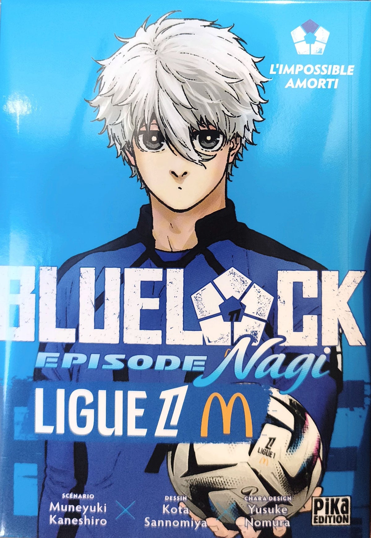 Manga - Blue Lock - Épisode nagi Collector Ligue 1 McDonald's - Version Nagi