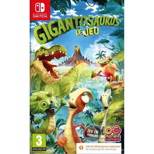 Switch - Jeu gigantosaurus ( code de téléchargement )