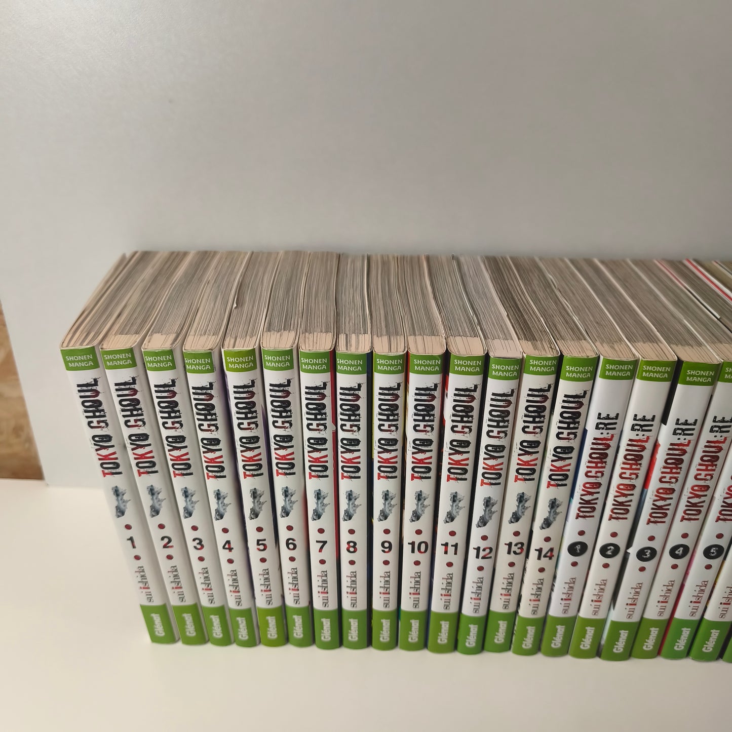 Manga Tokyo ghoul intégrale + Tokyo ghoul re tomes 1 à 9