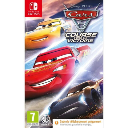 Switch - Jeu Cars 3 course vers la victoire ( code de téléchargement )