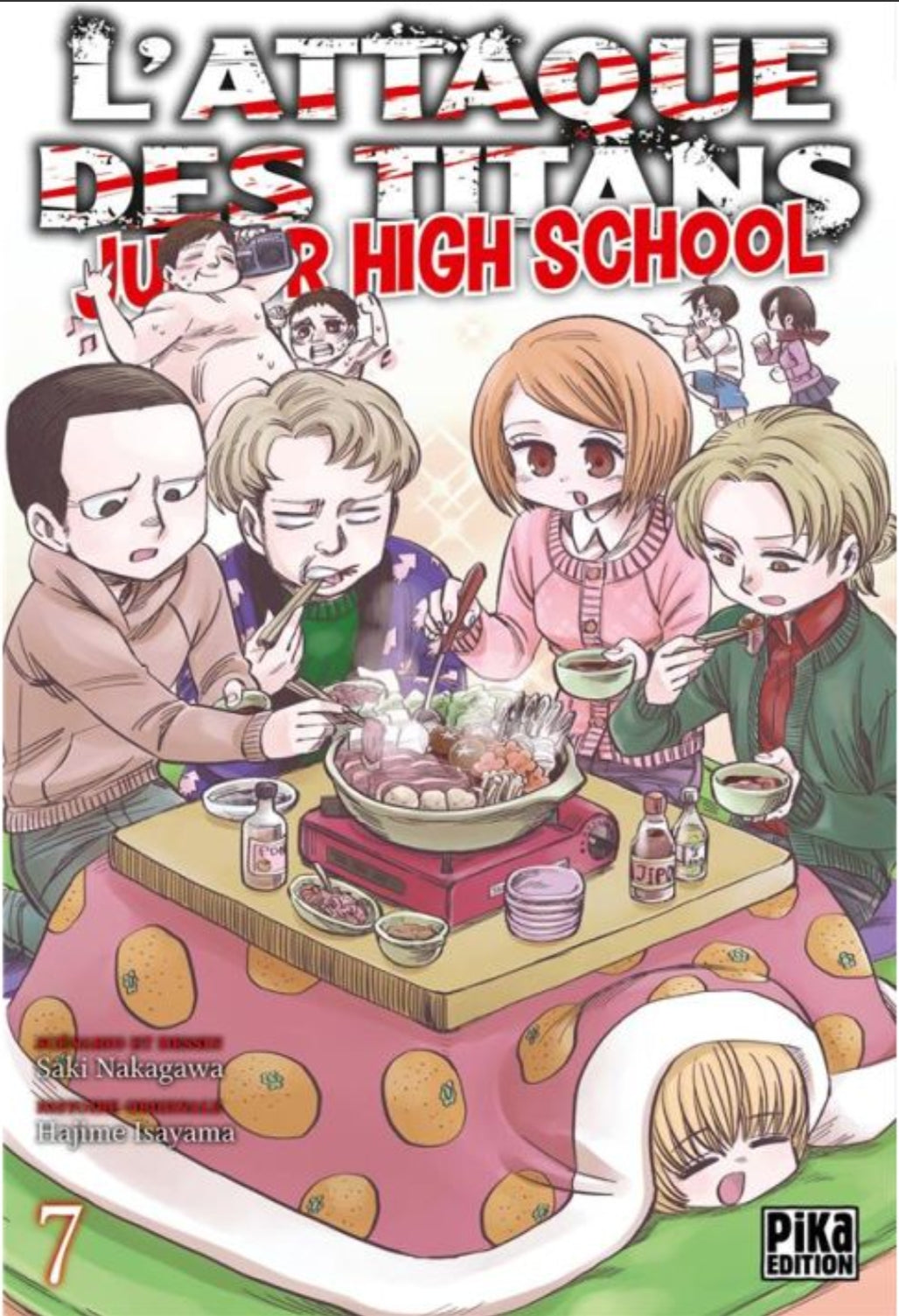 Manga - l'attaque des titans junior high school - Tome 7