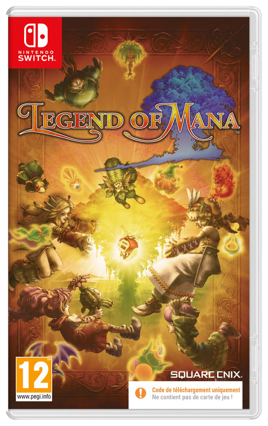 Switch - Jeu legend of mana ( code de téléchargement )