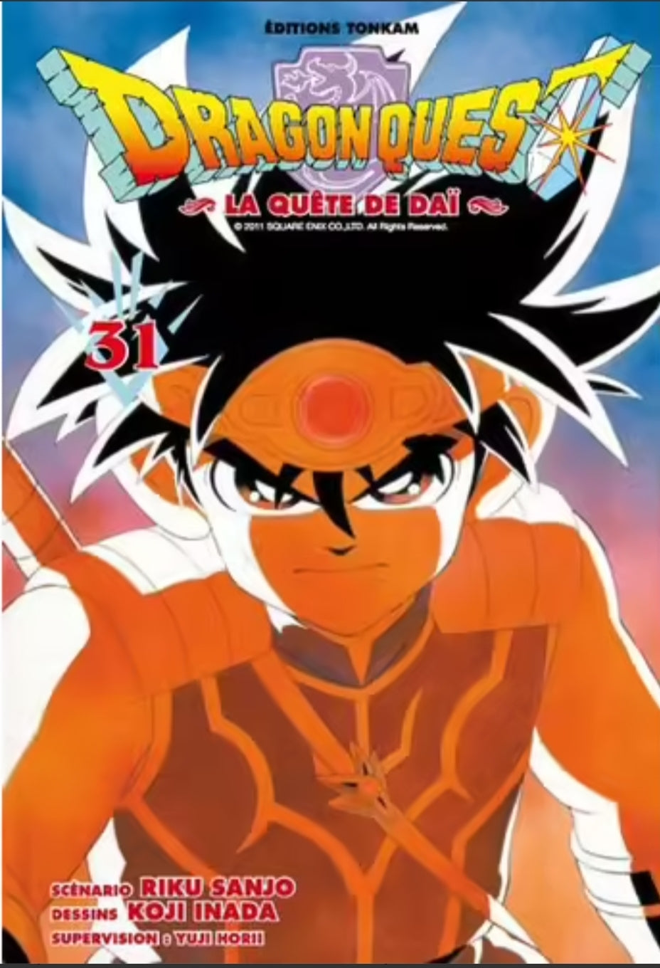 Manga - Dragon quest la quête de Daï - Tome 31