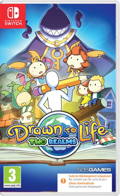 Switch - Jeu Drawn to life two realms ( code de téléchargement )