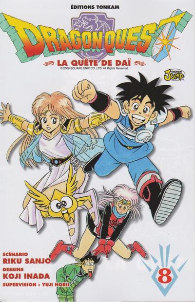 Manga - Dragon quest la quête de Daï - Tome 8