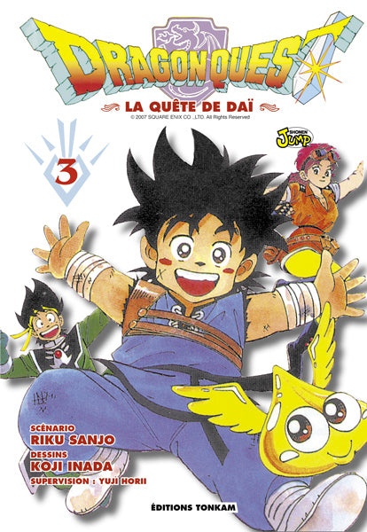 Manga - Dragon quest la quête de Daï - Tome 3