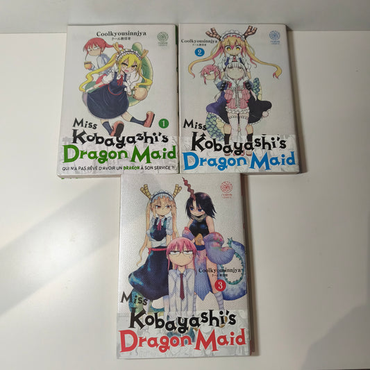 Manga - Miss Kobayashi dragon maid - Tomes 1 à 3