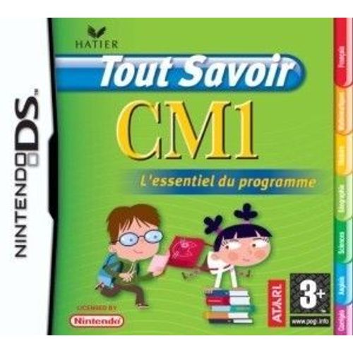 DS - Jeu - Tout savoir CM1