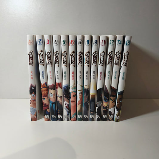 Manga - Radiant - Tomes 1 à 9 + 11/12/13 et 16