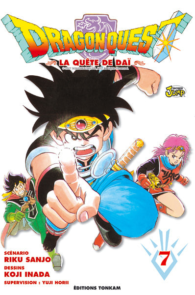 Manga - Dragon quest la quête de Daï - Tome 7