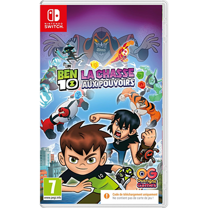 Switch - Jeu Ben 10 la chasse aux pouvoirs (Code de téléchargement )