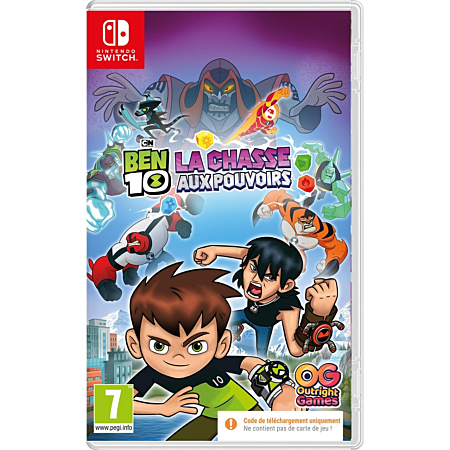 Switch - Jeu Ben 10 la chasse aux pouvoirs (Code de téléchargement )