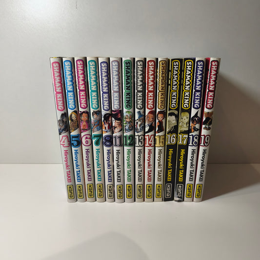 Manga - shaman king - 14 volumes