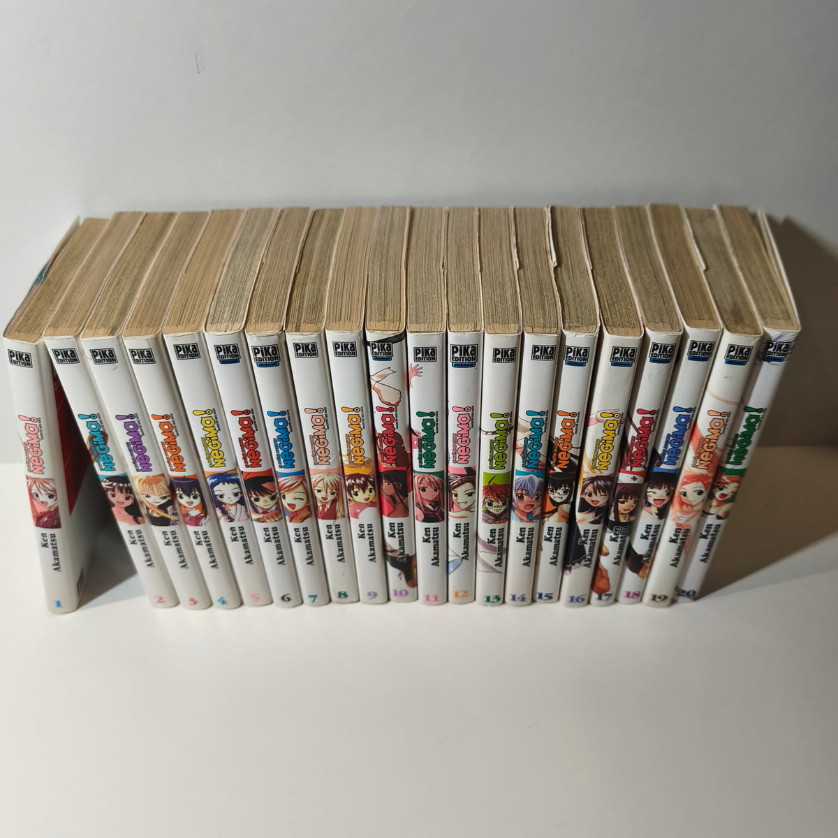 Manga - Negima - Tomes 1 à 20