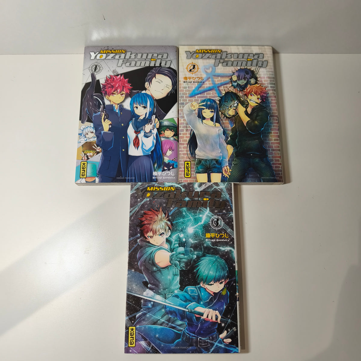 Manga - Mission Yozakura family - Tomes 1 à 3