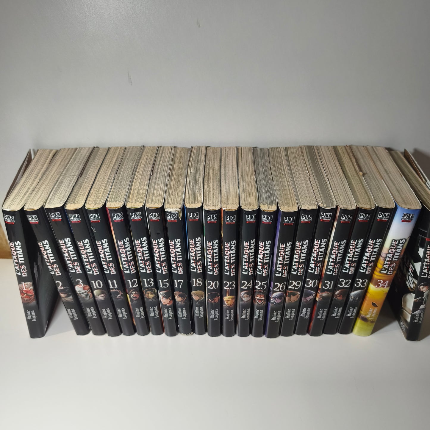 Manga - L'attaque des Titans - 22 volumes